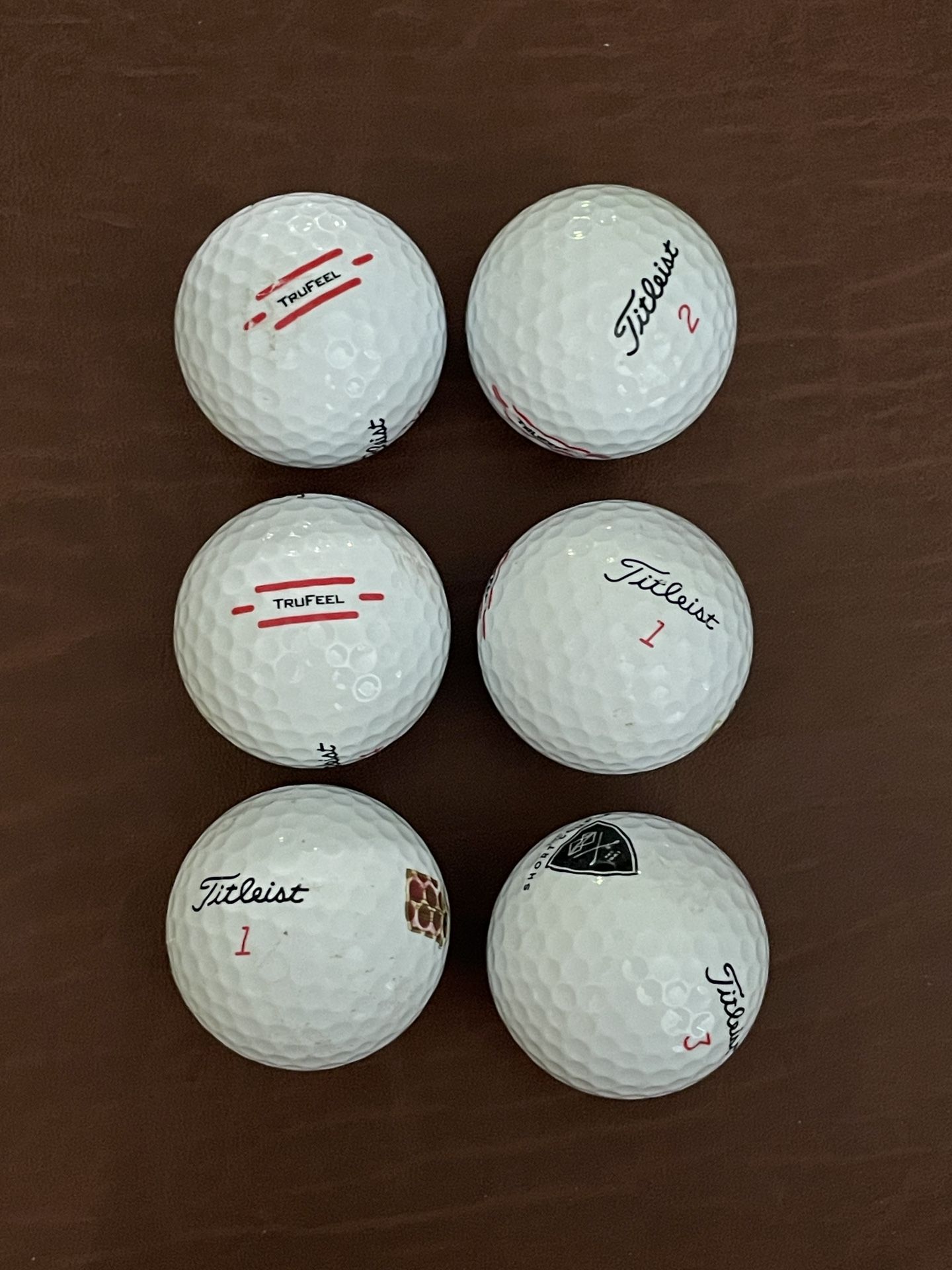 Titleist TruFeel Golf Balls - Used