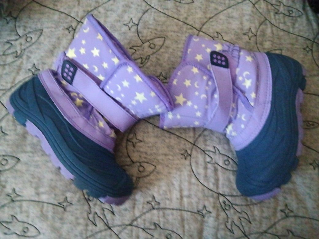 Girl Snow Boots Size 12