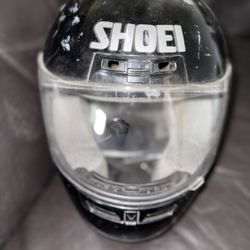 SHOEI Glossy Black Motorcycle Large RF-700 Elite Series Helmet 