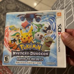 Nintendo 3Ds Pokémon Mystery Dungeon Gates To Infinity $ 40