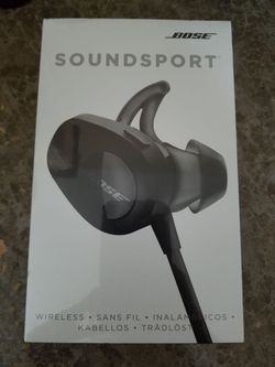 Bose soundsport black