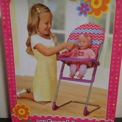 My Sweet Love Doll High Chair