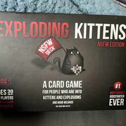Exploding Kittens Card Game NSFW Edition