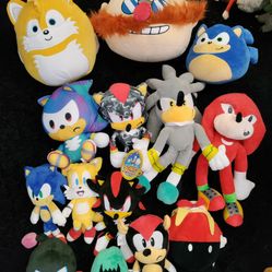 Sonic/FNAF & Poppy Playtime Plushies