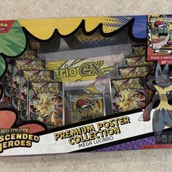 Ascended Heroes Poster Collection Lucario