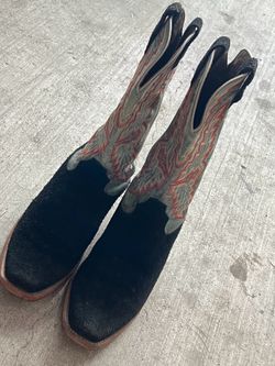 Ariat boots suede