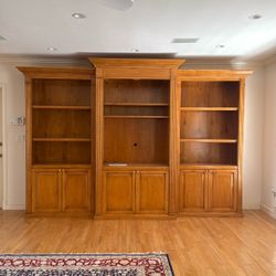 Wood Entertainment Unit 