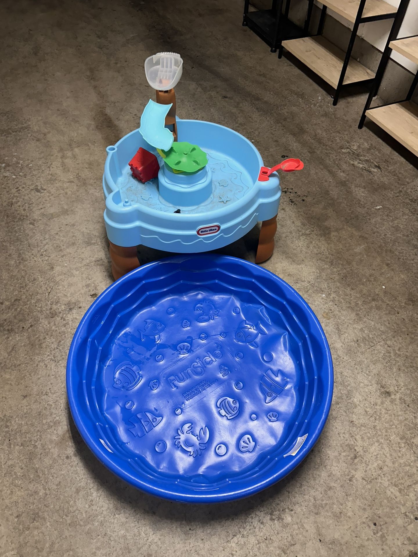Water Table & Small Pool