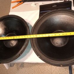 Pair Of Subwoofers - Read Ad