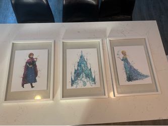 Disney Frozen decor (3) piece