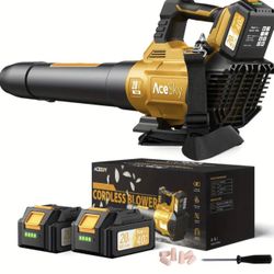 Cordless Electric Leaf Blower – Heavy-Duty & Powerful