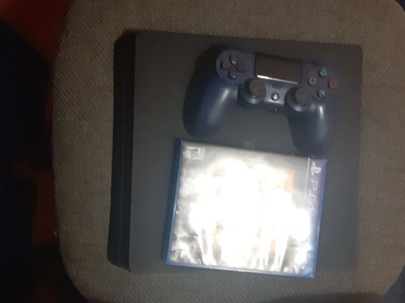 450 GB Ps4 With Controller, Cables(hdmi, power Cable) Blac Ops 4