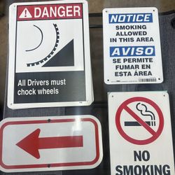 Safety Signs- Aluminum 