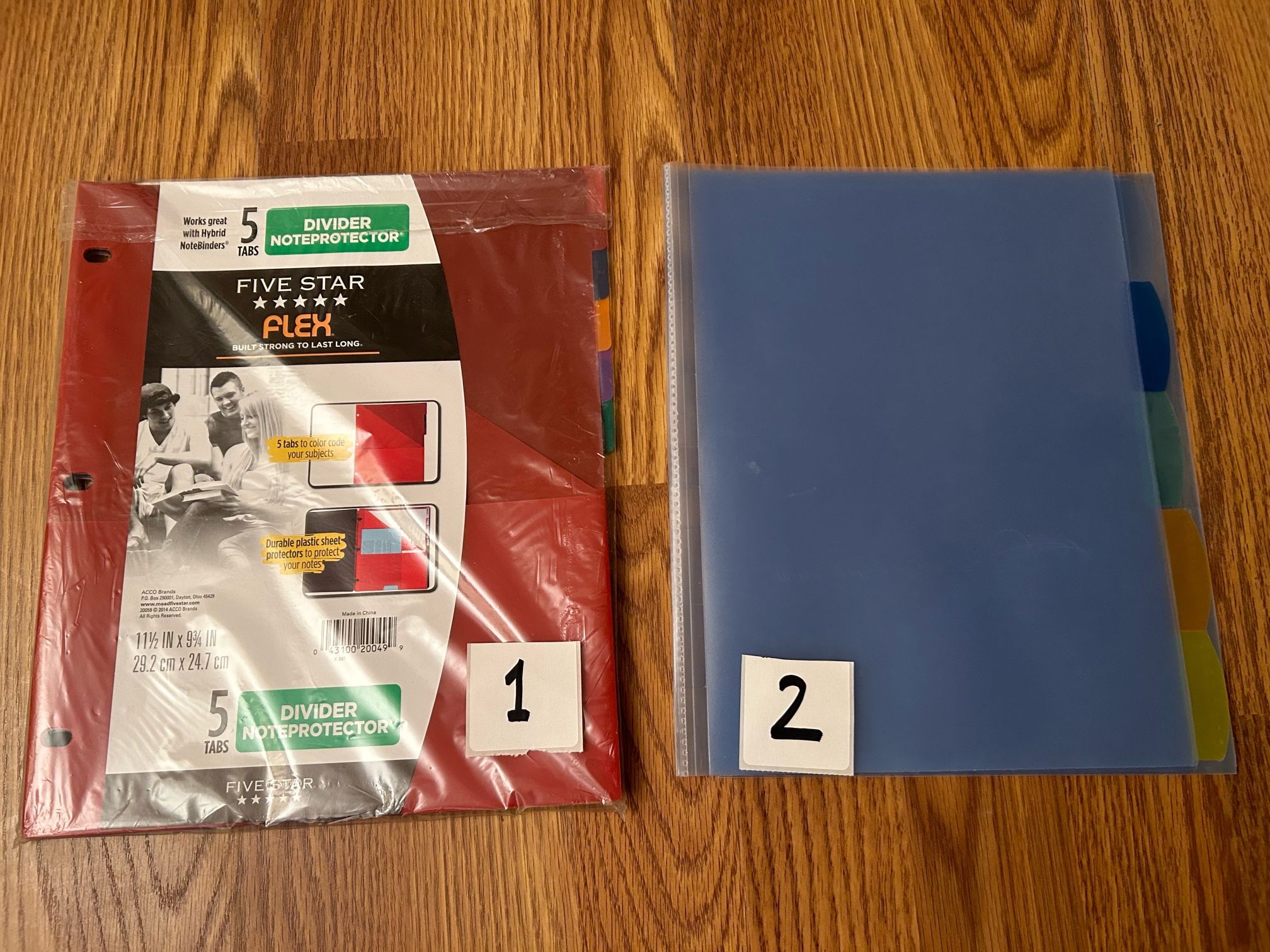 Divider Note Protector