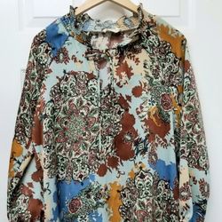 Multicolor Print Top 