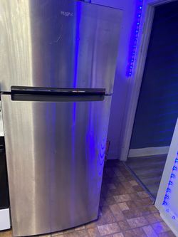 Stainless Whirlpool Refrigerator