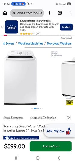Washer & Dryer