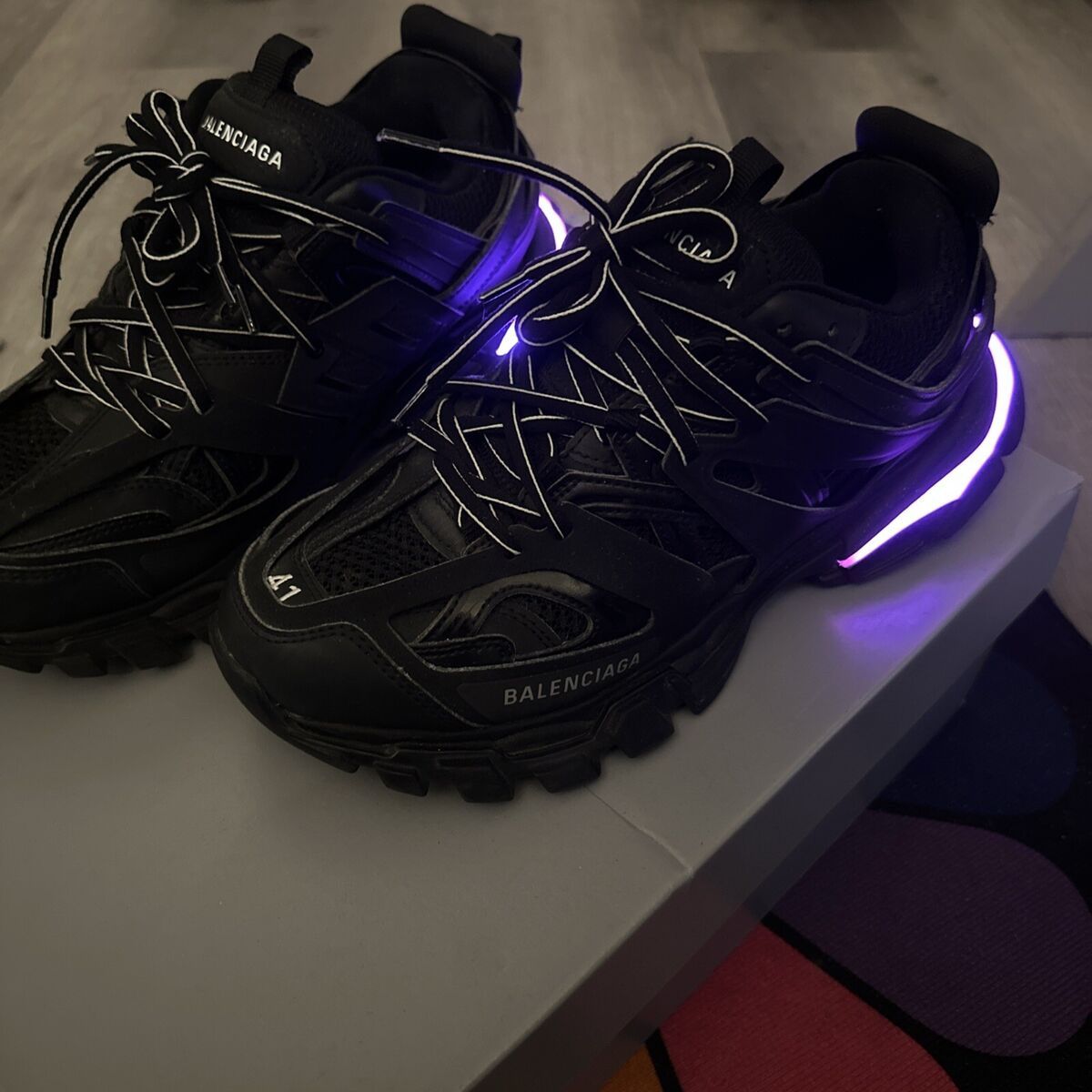 Balenci Trackled Size 8 Brand New