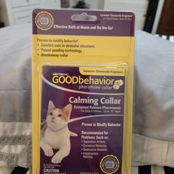 New. Sentry Pet Care. Good Behavior Pheromone Collar. 