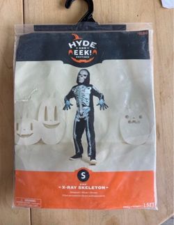 X Ray Skeleton Kid Halloween Costume