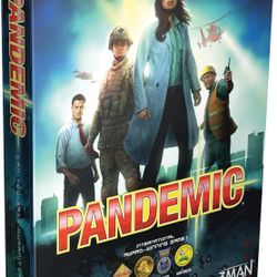 Pandemic Board Game (Base Game) - A Cooperative Battle to Save Humanity, Strategy Game for Kids and Adults, Ages 8+, 2-4 Players, 45 Minute Playtime, 