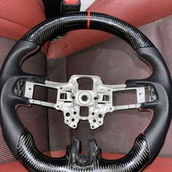 Carbon Fiber Steering Wheel For Mustang 