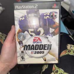 Madden 2005 PlayStation 2 