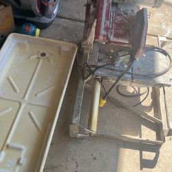 Mk Brick/Tile Saw With Water Pump And Water Tray
