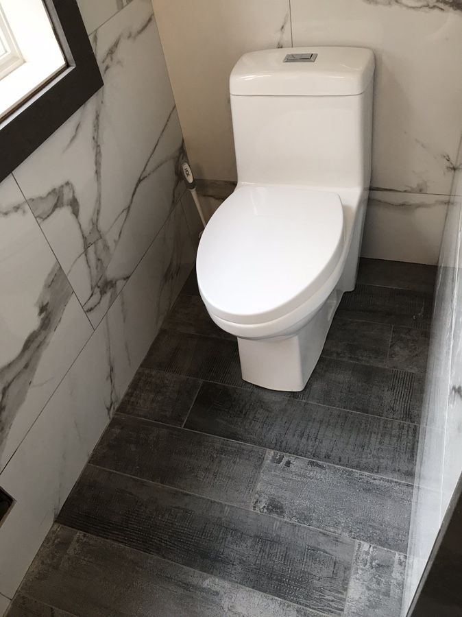 Brand new toilets