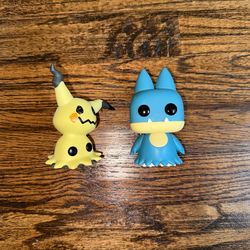 Pokémon Funko Pop! BUNDLE Lot Of 2 Munchlax & Mimikyu