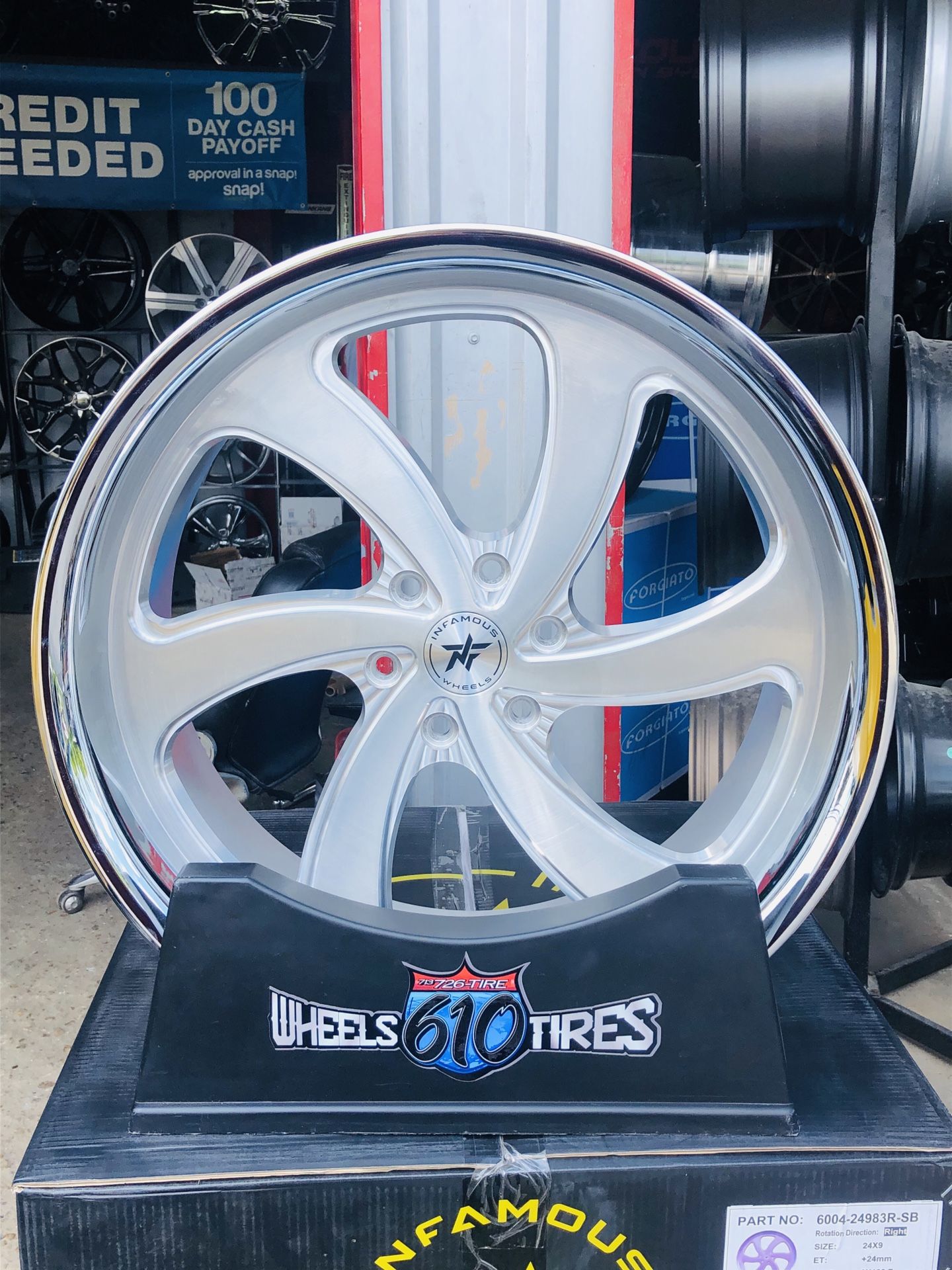 ‼️24” INFAMOUS WHEELS STAGGERED‼️ $3,200 WHEELS & TIRES‼️ 5 & 6 LUG CHEVROLET & GMC ‼️ FINANCING AVAILABLE NO CREDIT NEEDED TO APPLY‼️