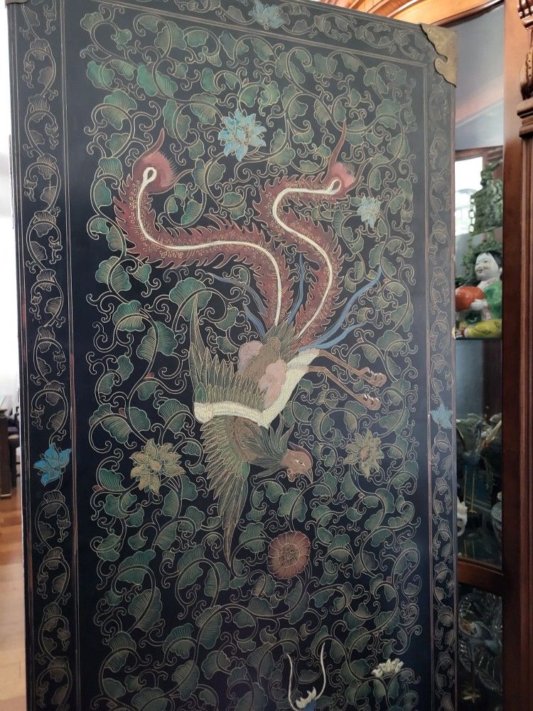 Antique Hard Wood Walldrawer/cabinet 