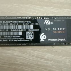 WD_BLACK 2TB SN850X NVMeInternal Gaming SSD Solid StateDrives, M.2