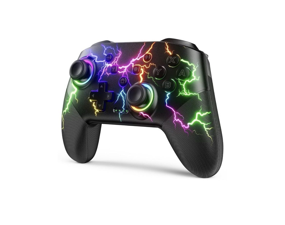 Wireless Nintendo Switch Controller LED, Vibration, Turbo