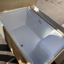 Shower Pan With A Seat