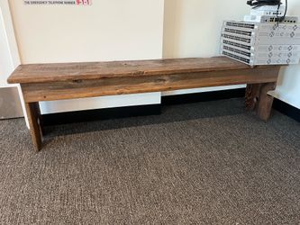 Wooden Bench
