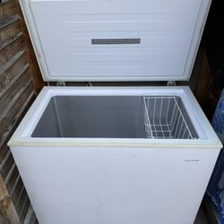White Medium Size Freezer 