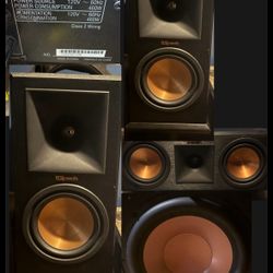 Klipsch Audio And Denon Stereo