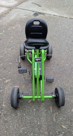 Hauck Lightning Ride-On Pedal Go-Kart Activity Green