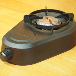 Brinkmann portable propane stove 10k btu burner folding outdoor cooking camping