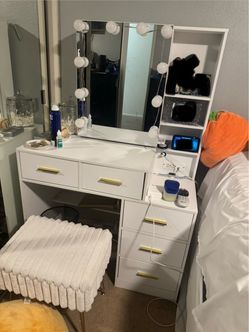 White Vanity