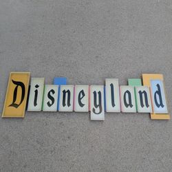 Disneyland Wall Art From Disneyland