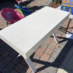 White Cost Plus Desk