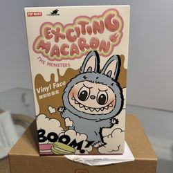 Labubu The Monsters Exciting Macaron Sesame Bean 