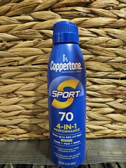 Coppertone Sport 4-In-1 Sunblock SPF 70 (5.5 Oz)