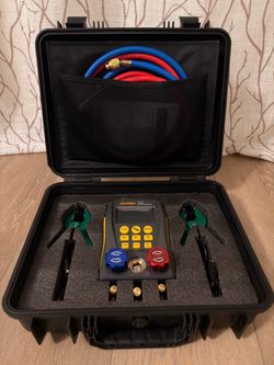 AUTOOL LM120 Digital Manifold Gauge Set