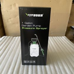 New 1 Gallon Pressure Sprayer Garden