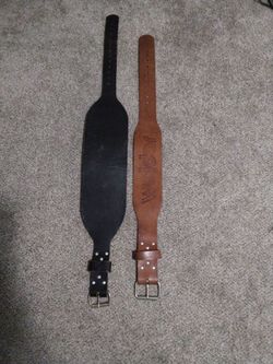 WEIGHT LIFTING BELTS