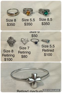 James Avery rings