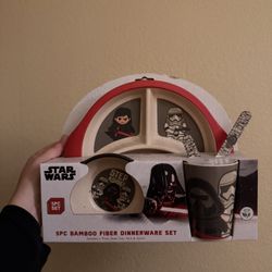 Star Wars Kylo Ren Plate Set For Kids-5pcs